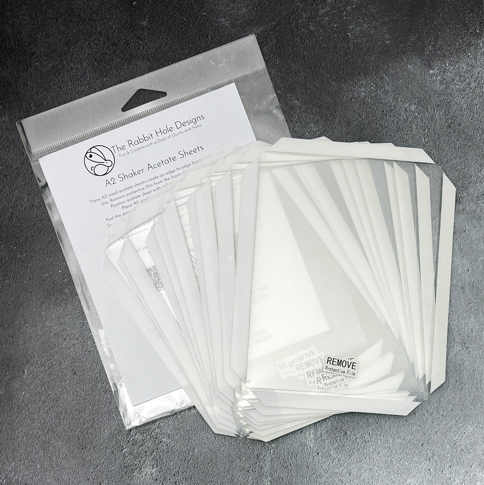 A2 Shaker Acetate Sheets – The Rabbit Hole Designs